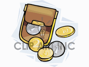 Gold Coin Coins Change Money Purse Purses Coins2121 Gif Clip Art Money