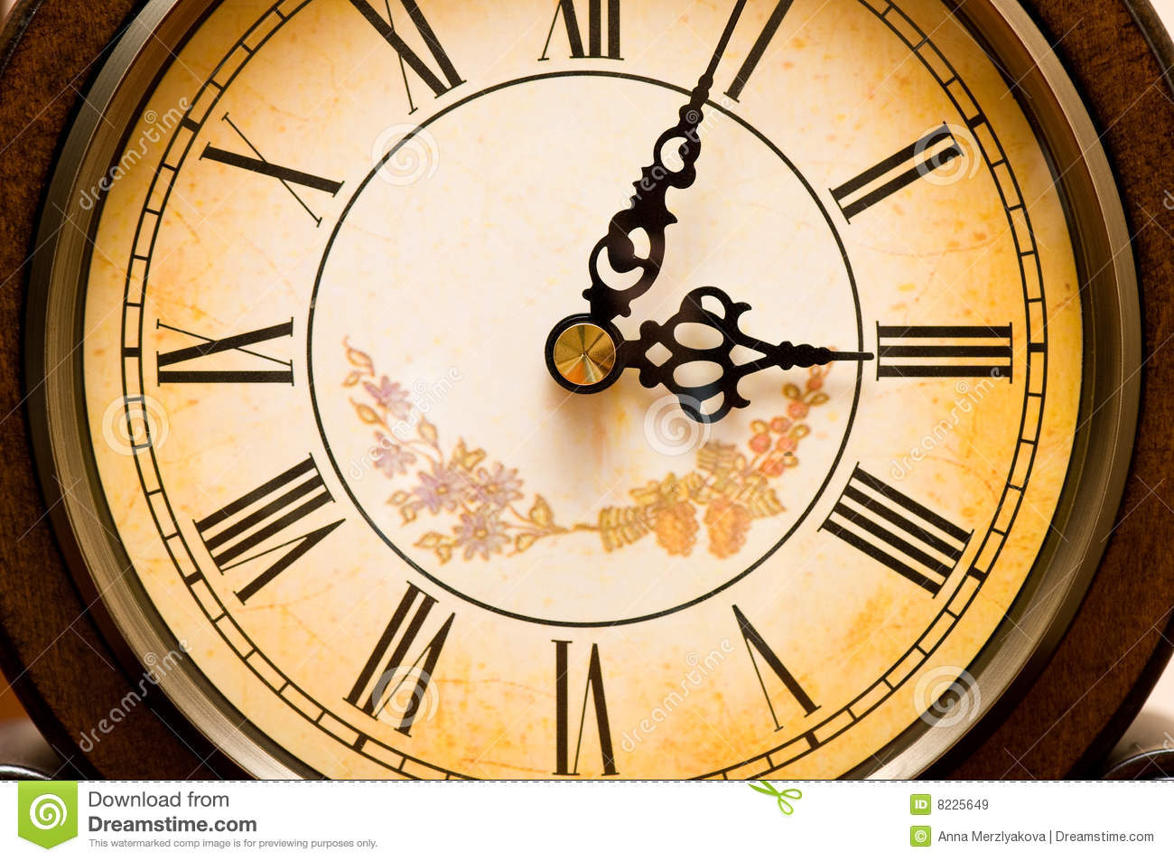 Old Antique Clock Royalty Free Stock Images   Image  8225649