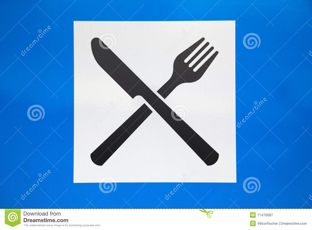 Restaurant Road Sign Royalty Free Stock Photography   Image  11470087