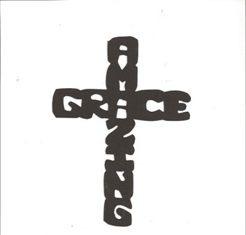 Amazing Grace Cross Silhouette By Hilemanhouse On Etsy