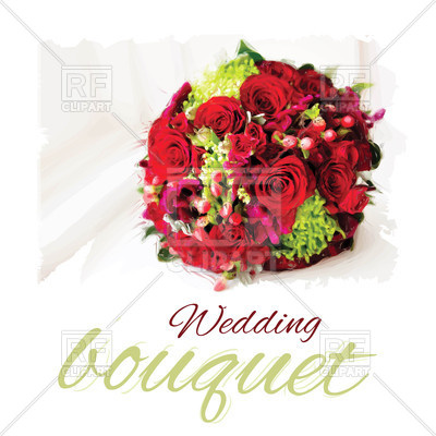 Bouquet Of Roses 75211 Download Royalty Free Vector Clipart  Eps