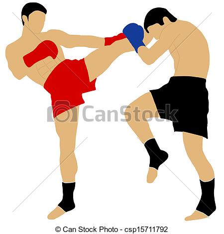 Cardio Kickboxing Clip Art Clip Art Illustration