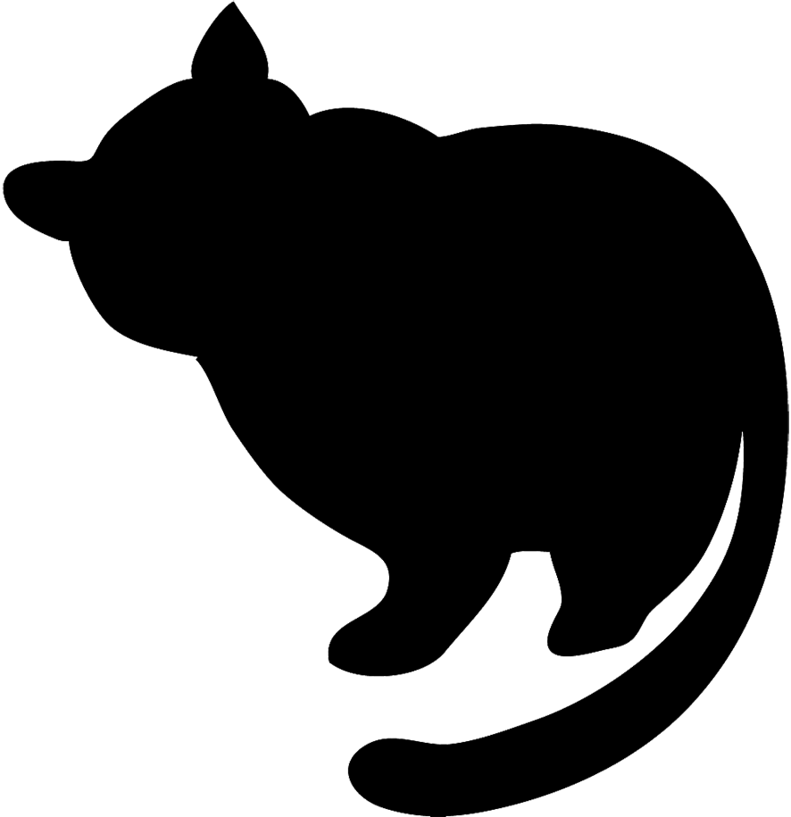 Cat Clip Art Cat Sketches Cat Drawings   Graphics