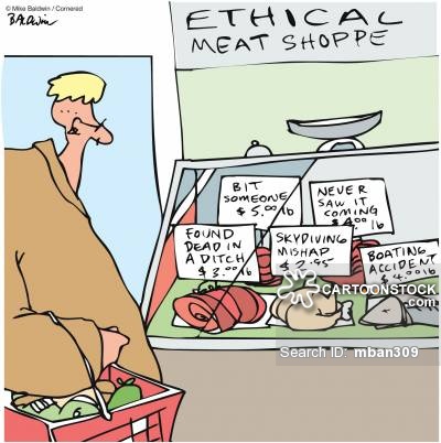 Ethical Meat Shoppe Cartoons Ethical Meat Shoppe Cartoon Funny