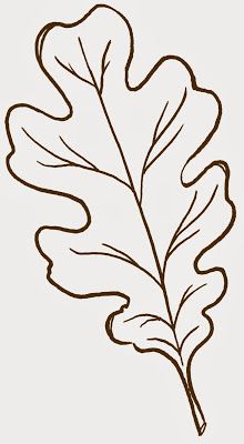 Free Clip Art   Oak Leaf   Black And White Designs   Pinterest