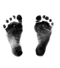 Newborn Baby Girl Footprints Pictures  Printable Images To Use For