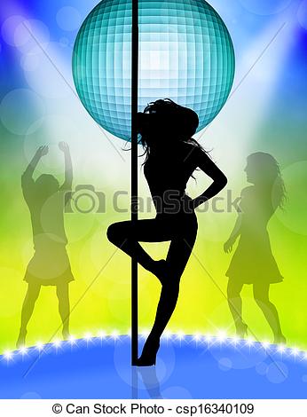 Of Lap Dance   Illustration Of Lap Dancer Csp16340109   Search Clipart