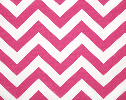 Pink And White Chevron Material