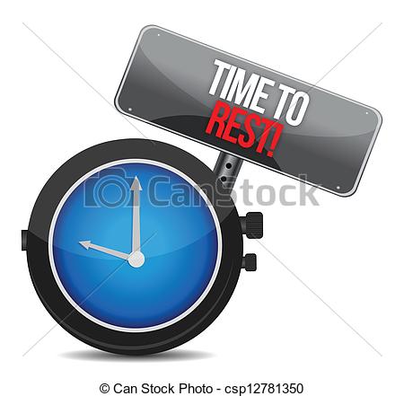 School Rest Time Clipart