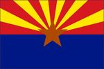 Title  Clipart Image Of The Arizona State Flag