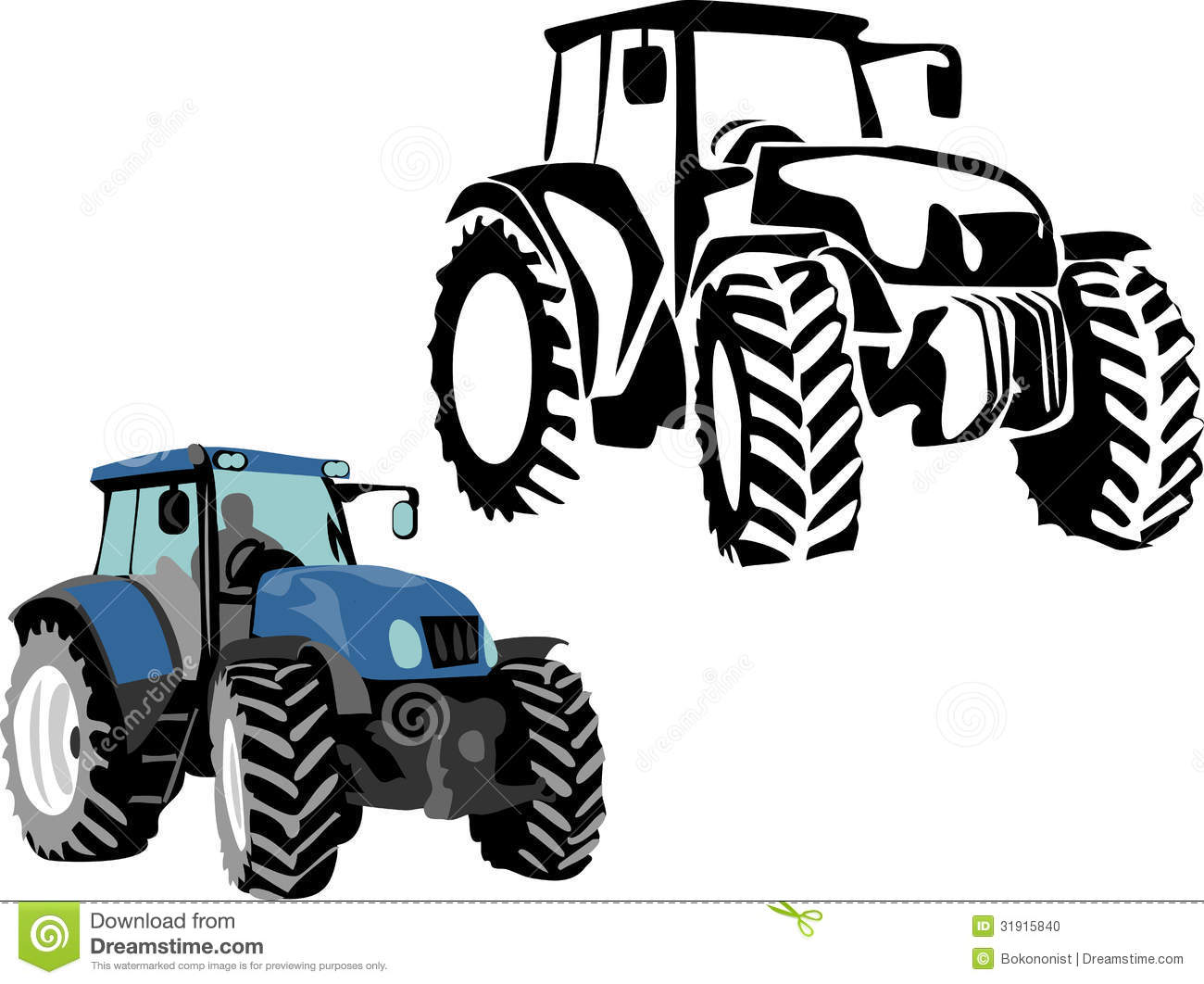Tractor Black And White Clipart Images   Pictures   Becuo