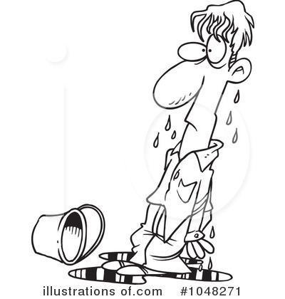 Wet Clipart  1048271   Illustration By Ron Leishman