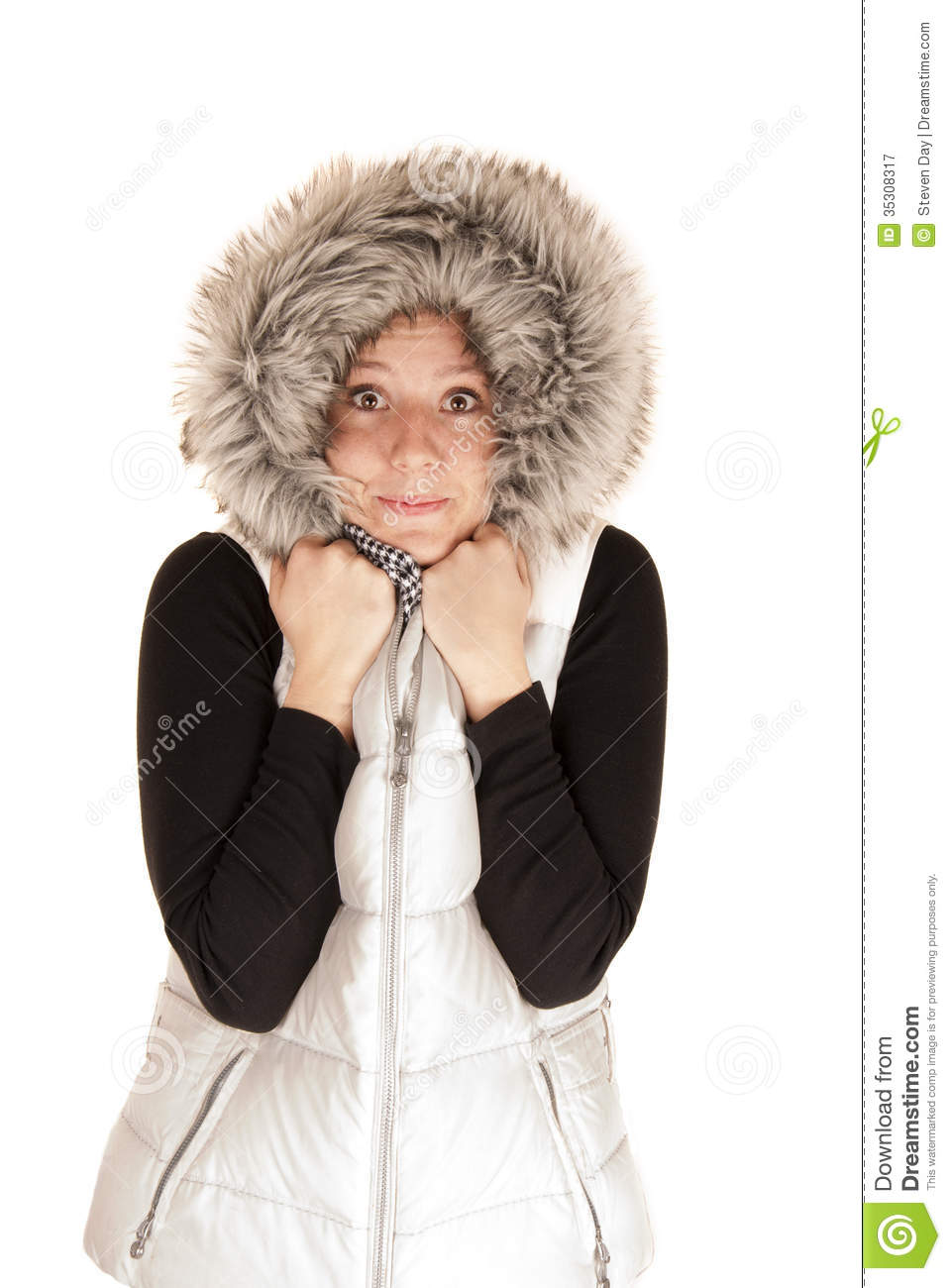 Woman In Fur Coat Clipart Clip Art Pictures