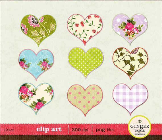 Antique Vintage Love Valentine Heart Clip Art Clipart For Scrapbooking