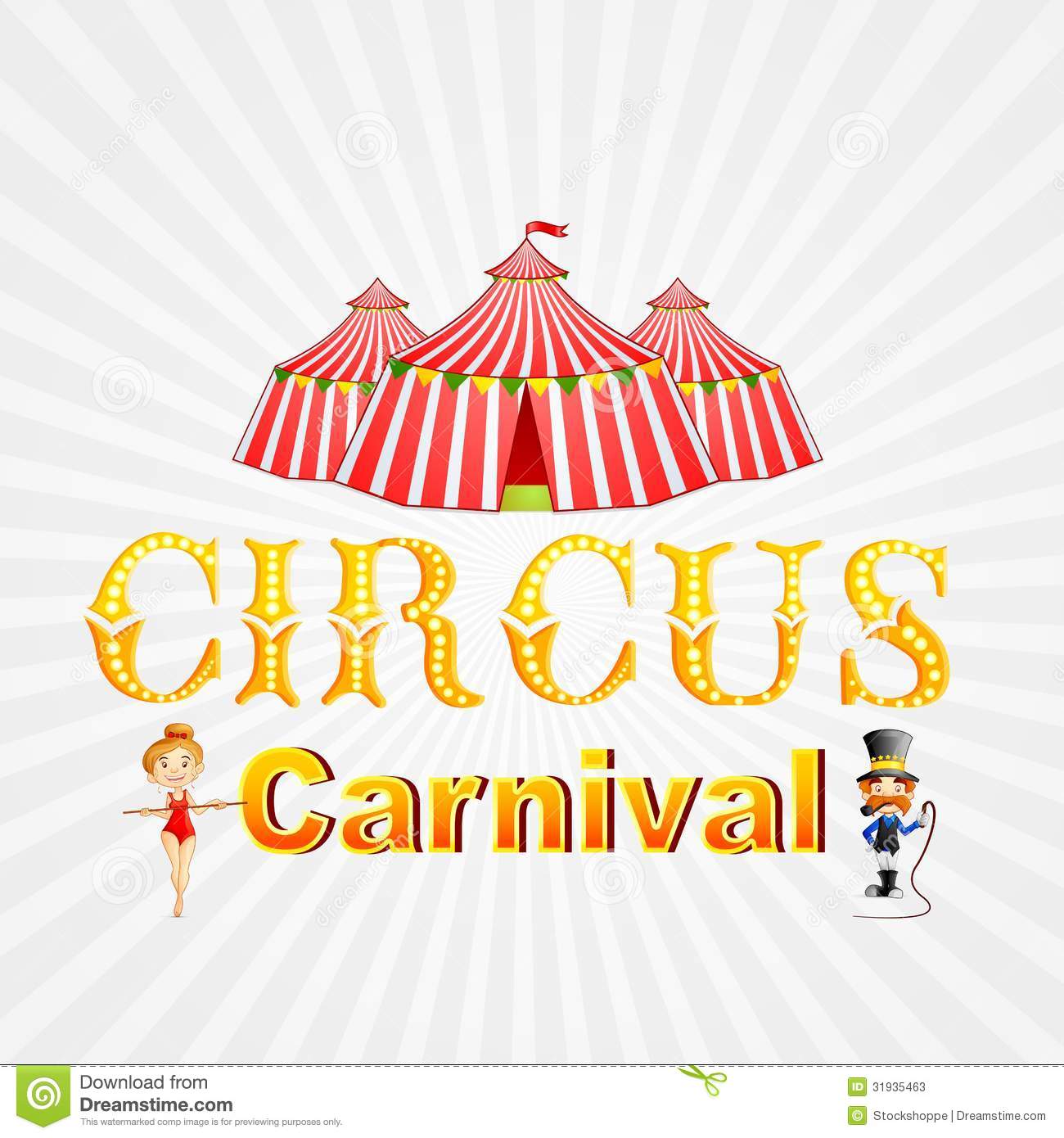 Carnival Booth Clipart Circus Carnival Stock Photos