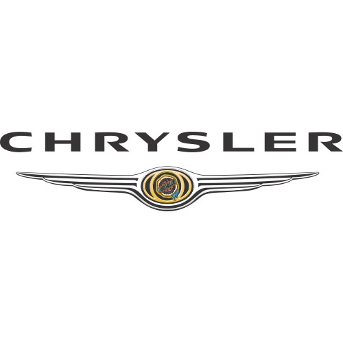 Chrysler Logo Iron On Sticker Version 3