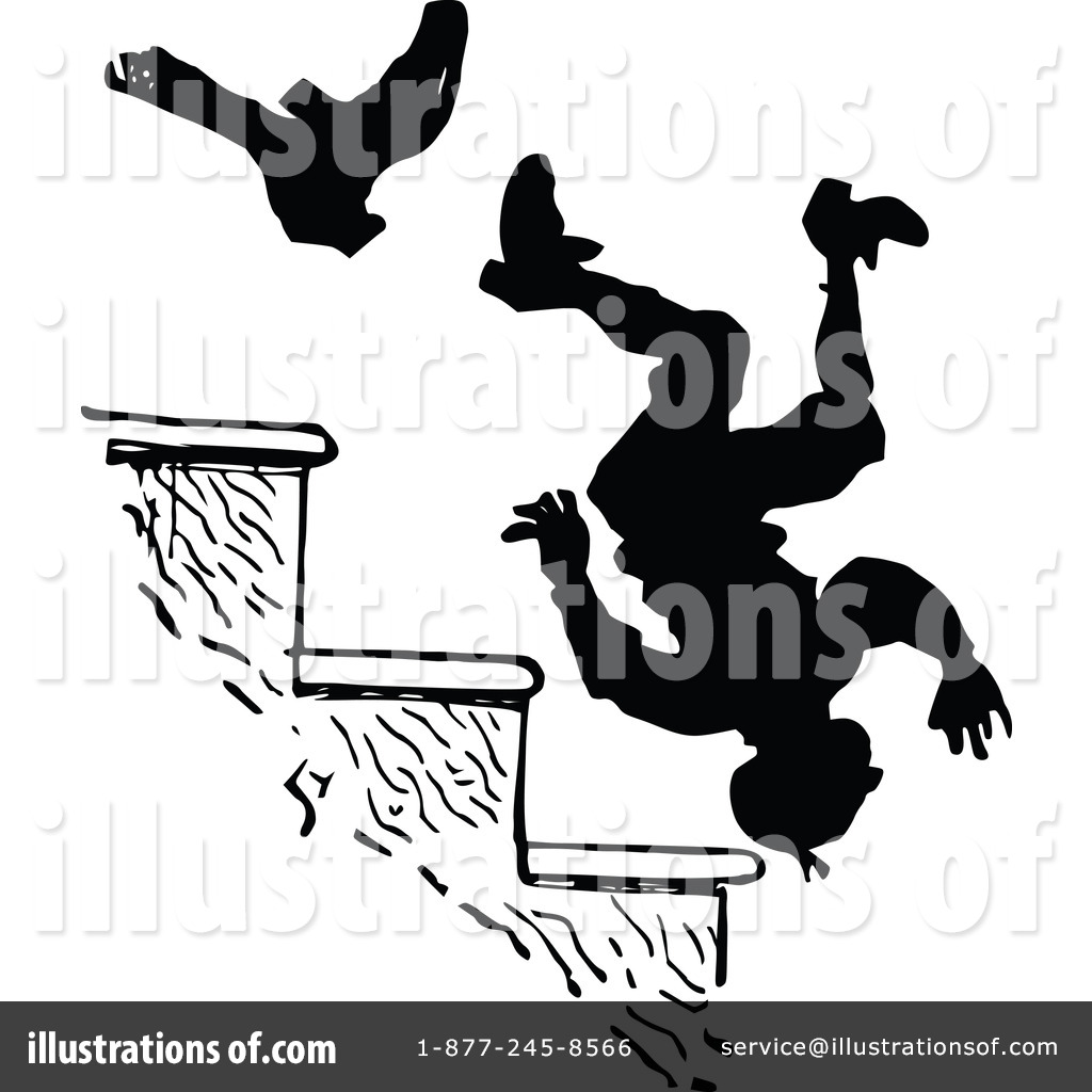 Falling Clipart  1121142 By Prawny Vintage   Royalty Free  Rf  Stock