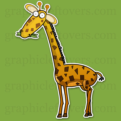 Funny Giraffe Clipart Jobspapa