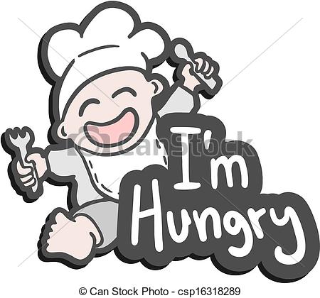 Hunger Clipart Creative Design Of Hungry Baby