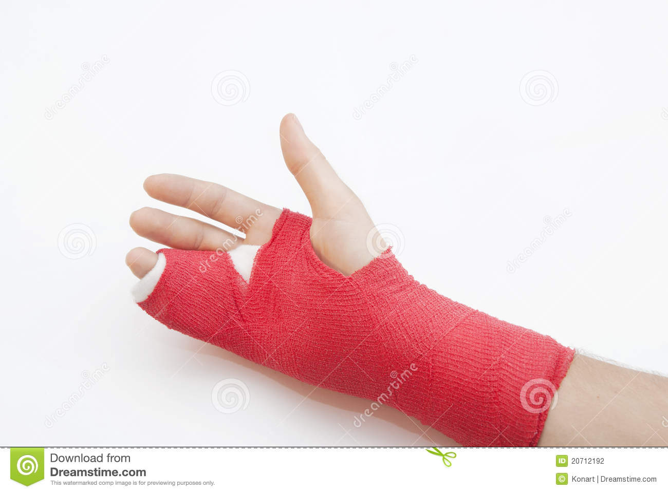 Of Broken Bone  There Is Loads Of Copyspace As The Backround Is White