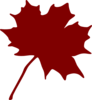 Red Maple Leaf Clip Art
