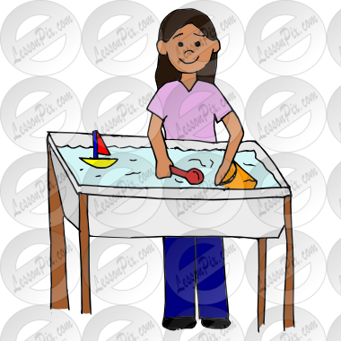 Table Picture For Classroom   Therapy Use   Great Water Table Clipart