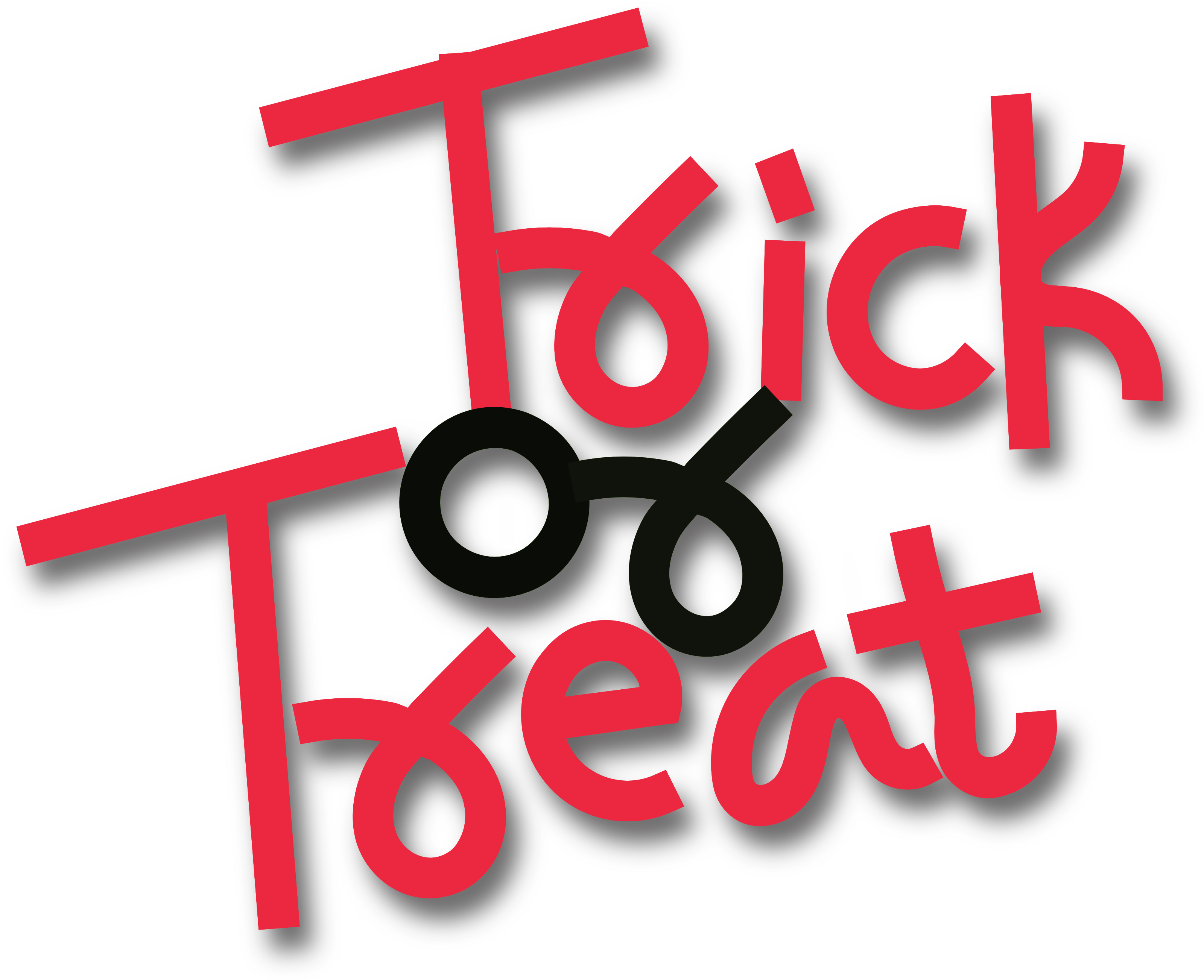 Trick Or Treat Text   Free Halloween Clipart Illustration By 0001132