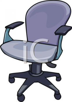 0511 1002 1805 1124 Fancy Desk Chair Clipart Image Jpg