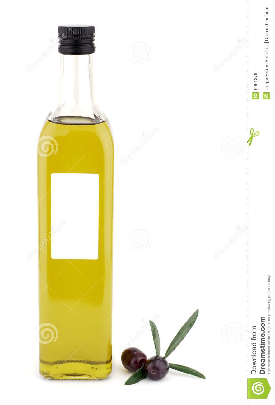 And Olive Oil Bottle Royalty Free Stock Images   Image  6951379