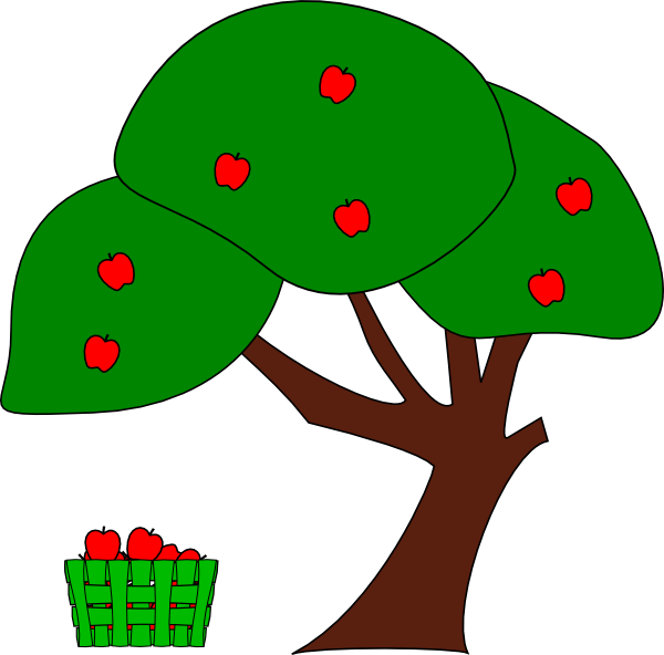 Apple Tree Clip Art At Clker Com   Vector Clip Art Online Royalty