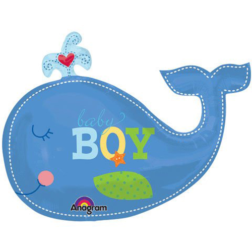 Baby Boy Whale Clip Art