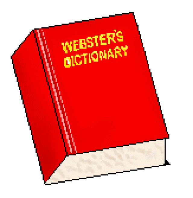 Book Clip Art Of A Red Dictionary And A Dictionary With A Drop Shadow