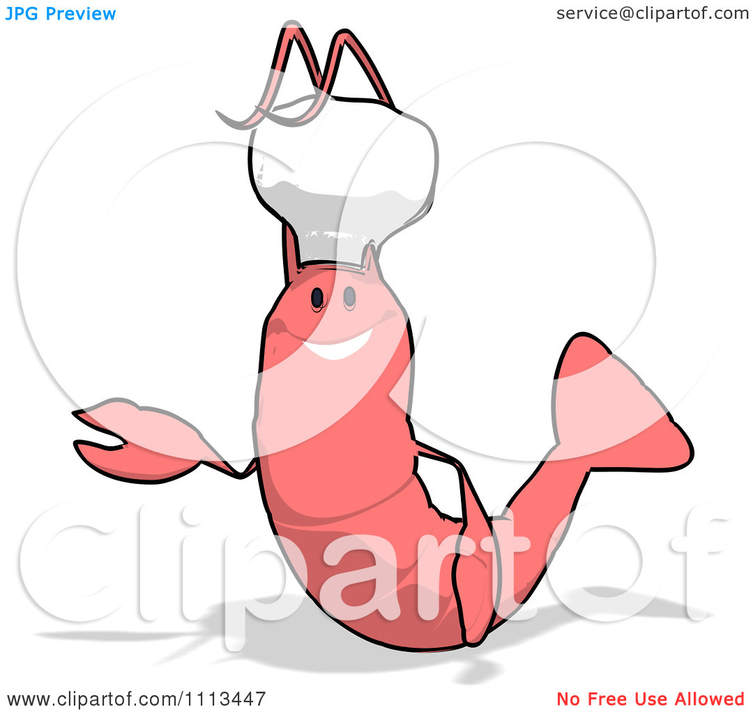 Clipart Happy Chef Presenting   Royalty Free Cgi Illustration By Julos