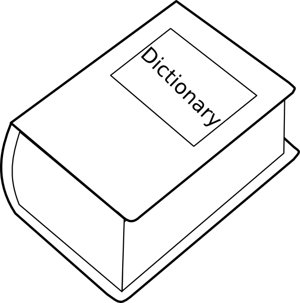 Dictionary Clip Art At Clker Com   Vector Clip Art Online Royalty