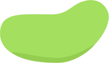 Green Jelly Bean Clip Art   Green Jelly Bean Image