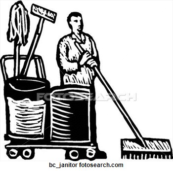 Janitorial Clipart Janitor Clipart