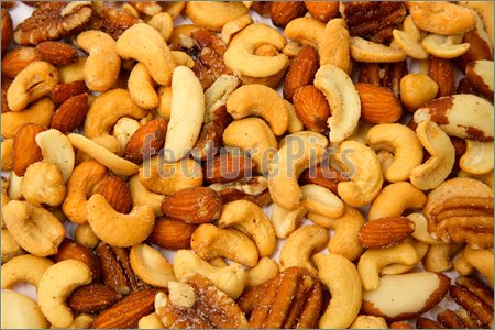 Mixed Nuts Clipart Of Salted Mixed Nuts