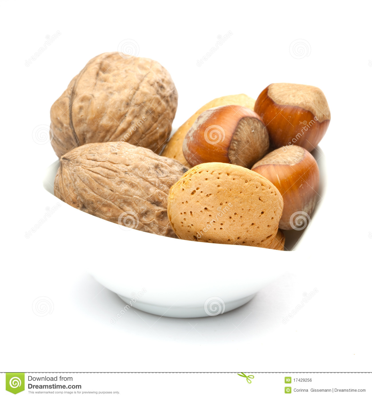 Mixed Nuts Royalty Free Stock Image   Image  17429256