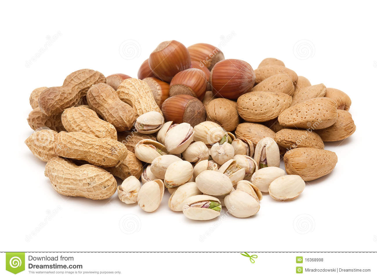 Mixed Nuts Royalty Free Stock Photos   Image  16368998