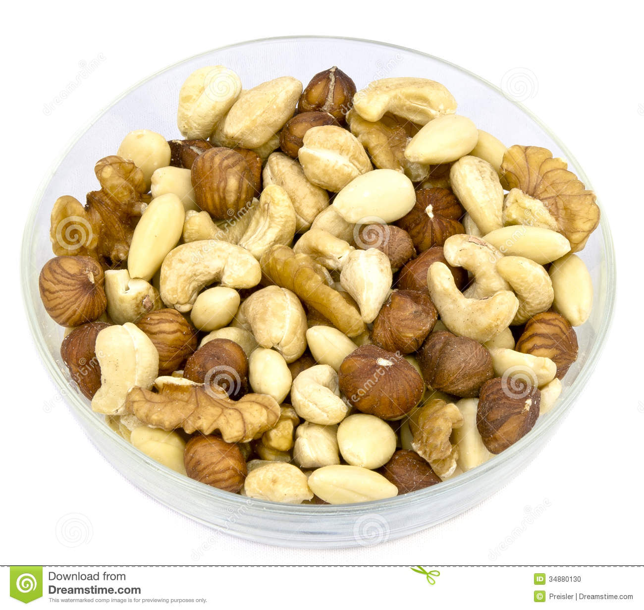 Mixed Nuts Stock Photo   Image  34880130