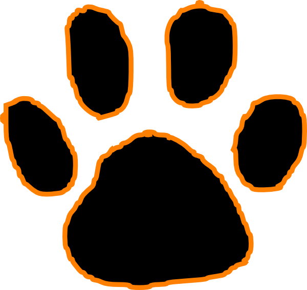 Tiger Claw Clipart Tiger Paw Clipart Black