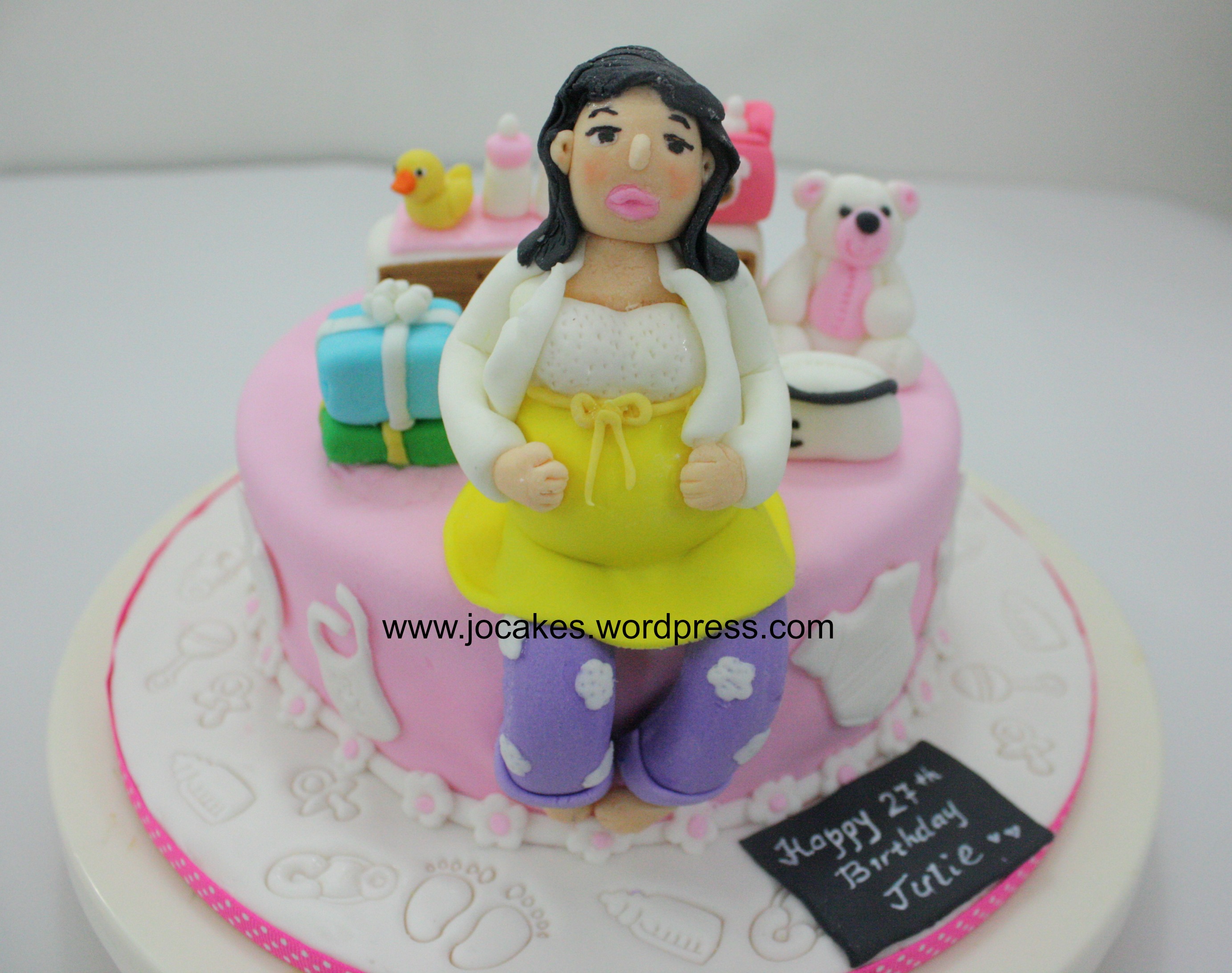 Birthday Cake For A Pregnant Lady