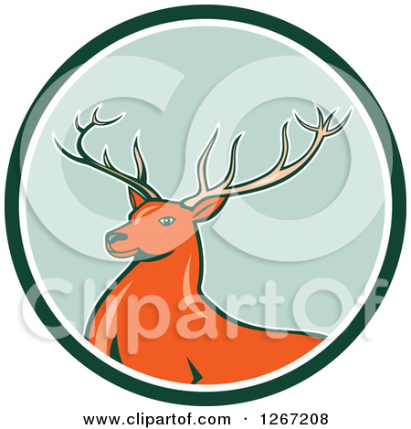 Clip Art Deer Hunter Scope Clipart