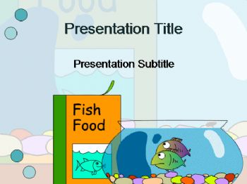 Fish Food Powerpoint Template