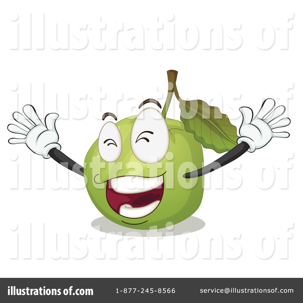 Guava Clipart  1134916 By Colematt   Royalty Free  Rf  Stock    