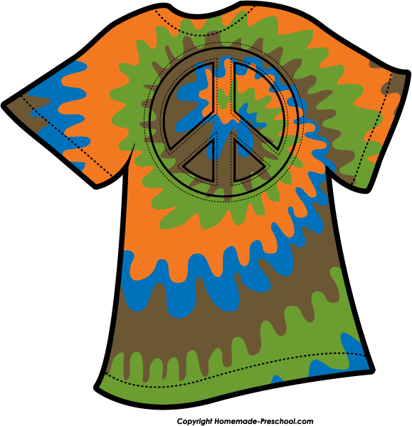 Home Free Clipart Peace Sign Clipart Tie Dye Peace Green