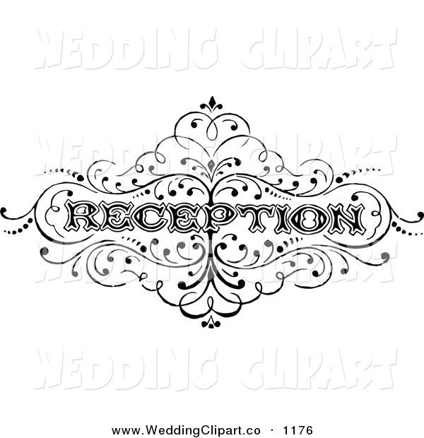 Marriage Clipart Of Wedding Vintage Black And White Reception Pictures