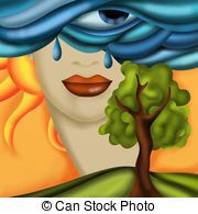 Mother Nature Illustrations And Clipart  10986 Mother Nature Royalty