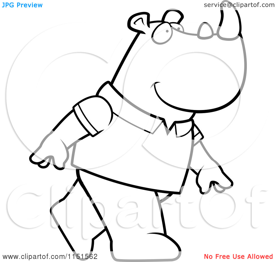 Rhino Clip Art Pictures Vector Clipart Royalty Free Images 1 On