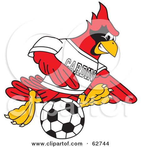 Royalty Free  Rf  Cardinal Mascot Clipart Illustrations Vector